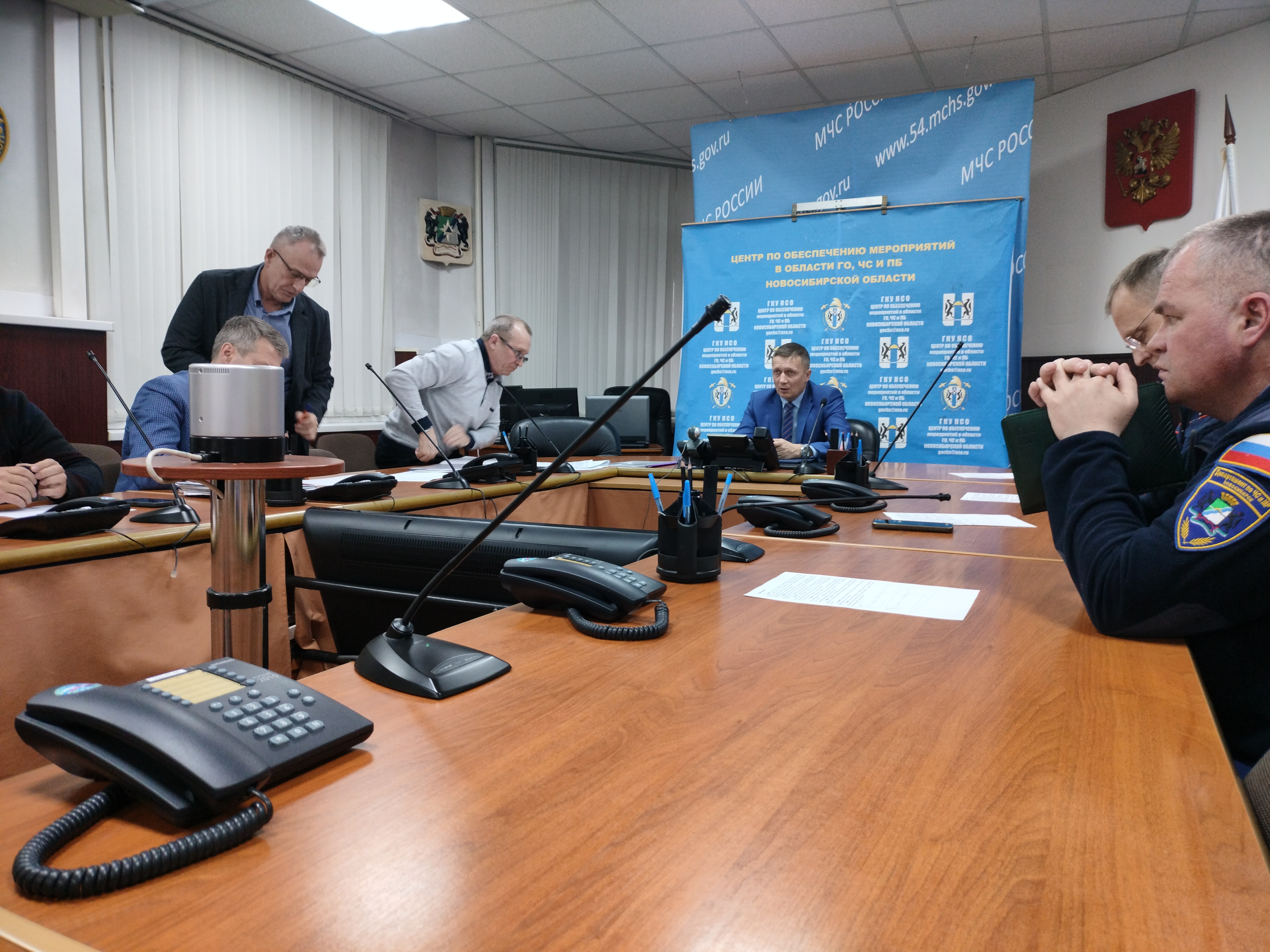 Участие в заседании комиссии по аттестации спасателей